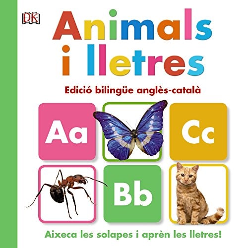 Animals i lletres edició bilingüe anglès-català